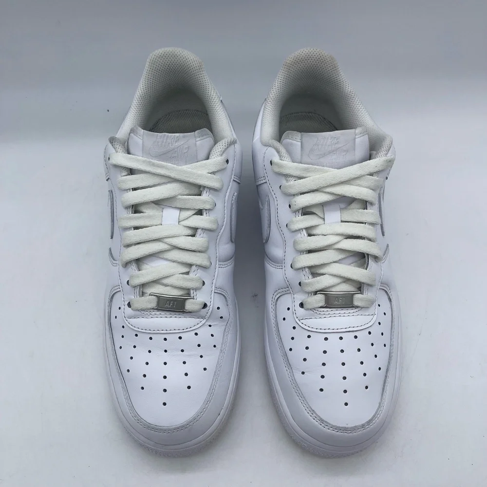 Nike Air Force 1 '07 Low CW2288-111 Men's Size 9 Shoes‎ Triple White Sneakers